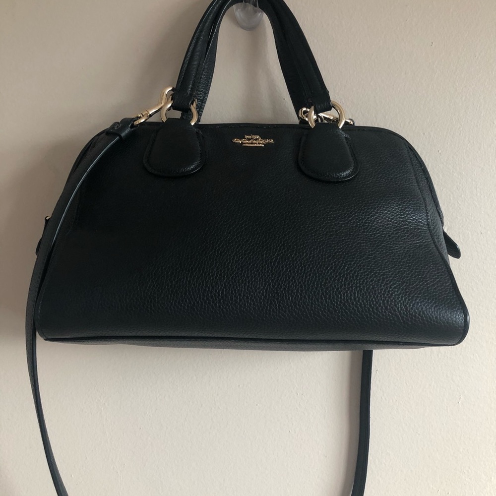 Coach Mercer Cross Body Purse with Pebble Leather